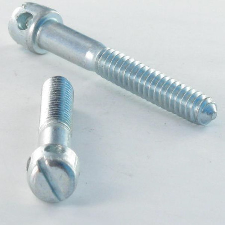 1 x Furniture Screw Zinc Plated M8X45 Partial Thread Pitch 150 Cross Head