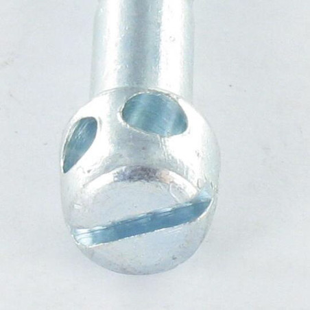 1 x Furniture Screw Zinc Plated M8X45 Partial Thread Pitch 150 Cross Head