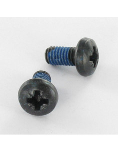 Machine Screw Large Pan Head Pozi 3 M6X12 Black Zinc...