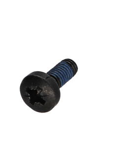 Machine Screw wide domed head Pozi PZ3 M6X16 Black Zinc...