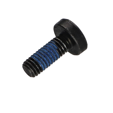 1 x Machine Screw wide domed head Pozi PZ3 M6X16 Black Zinc Plated Patch Nylon 3M2353 360°