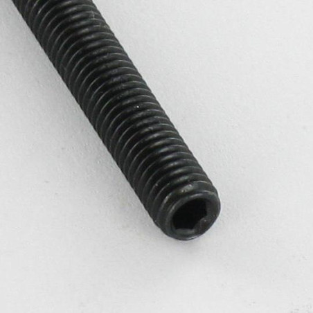 1 x Machine Screw Socket Head Hexagon Recess Hexagon Socket 2 M4X5 Cone Point Black Zinc Plated