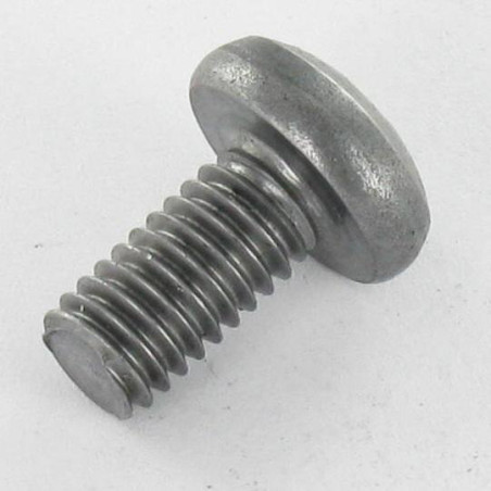 1 x Machine Screw wide domed head Pozi PZ3 M6X12 Steel