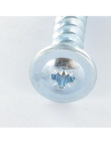 1 x Euro screw Mushroom Pozi PZ2 6.3X13 Zinc...