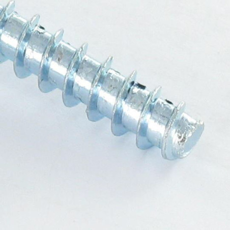 1 x Euro screw Mushroom Pozi PZ2 6.3X13 Zinc Plated to