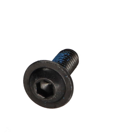 1 x Machine Screw Large Round Head Hexagon Recess Flange Hexagon Socket 4 M6X16 Class 10.9 Black Zinc Plated +FRF