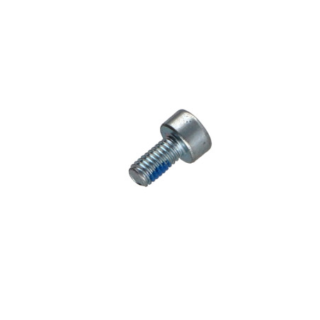 1 x Machine Screw Socket Head M3X6 Full Thread Class 8.8 Hexagon Socket 3 Zinc Plated + Patch Nylon micro screw