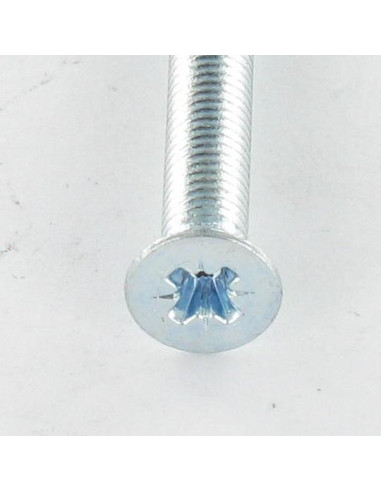 1 x Machine Screw Countersunk Head Pozi 3 M6X10...