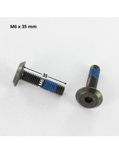 Machine Screw flat Hexagon Socket 4 M6X35 Patch Nylon... 2