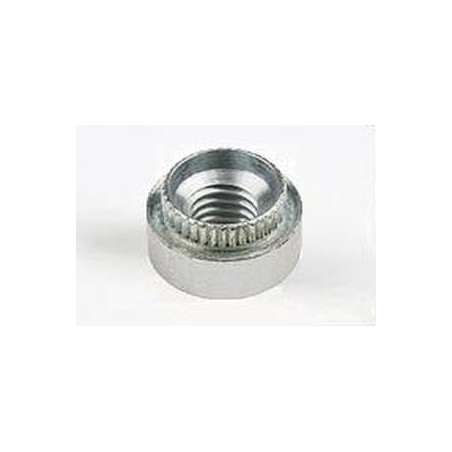 1 x Rivet Bushes Cylindrical M4 Thickness Material 2.5MM Zinc Plated