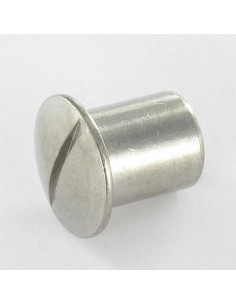 Nut Binder Pan Head Slotted 12.5X15 M8X12 Stainless Steel