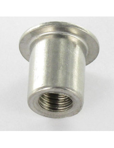 Nut Binder Pan Head Slotted 12.5X15 M8X12 Stainless Steel 2