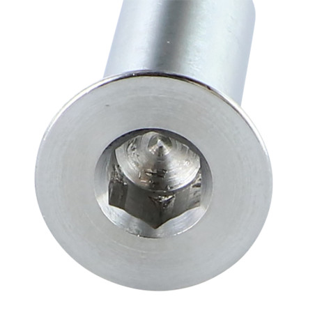 1 x Nut Bookbinder Countersunk Head Hexagon Socket 8 M8 14X40 Stainless Steel