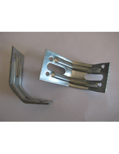Mounting bracket Adjustment 70X55X40 Thickness 2 Zinc Plated