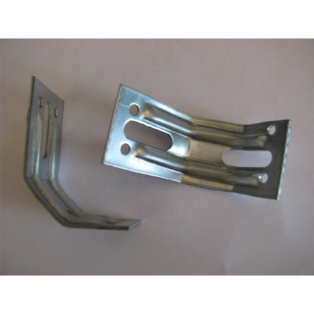 1 x Mounting bracket Adjustment 70X55X40 Thickness 2 Zinc Plated
