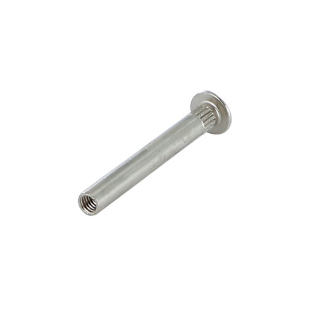 1 x Nut Binder Head Mushroom Pozi And Slotted M4X15 5X40 Nickel Plated