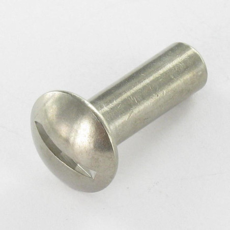 1 x Nut Binder Pan Head Slotted 8X25 M6X24 Stainless Steel