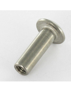 Nut Binder Pan Head Slotted 8X25 M6X24 Stainless Steel 2