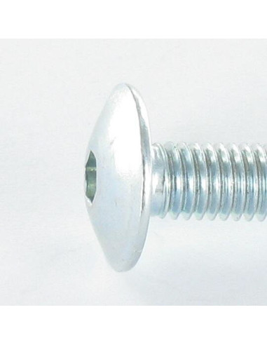 1 x Screw Mushroom Hexagon Recess M7X70 Pitch...