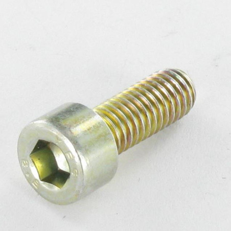 1 x Machine Screw Socket Head M4X25 Full Thread Class 8.8 Hexagon Socket 3 Yellow Zinc