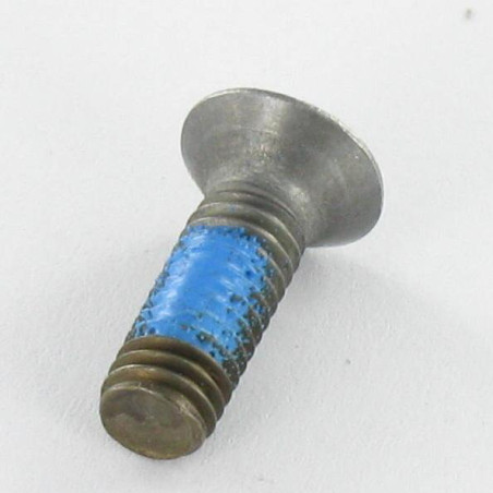1 x Machine Screw Countersunk Head Pozi 2 M5X20 Zinc Plated Patch Nylon