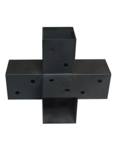 Anchor Plate EXPRESS 4 Directions Black Zinc Plated...