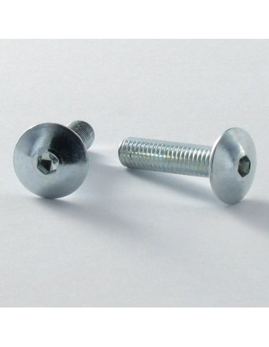 1 x Screw Mushroom Hexagon Recess M7X30 Pitch...