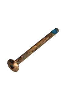 Screw Mushroom M6X80 Hexagon Socket 4 Brass Plated Steel... 2