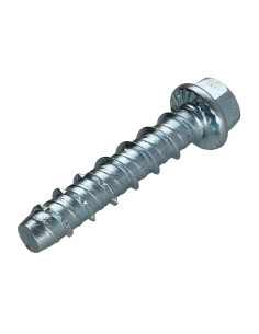 Screw For Concrete Hexagonal Head Flange T24 18X100 Zinc... 2