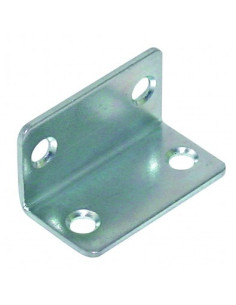 Brackets 25X25X45 Diameter 6 Zinc Plated
