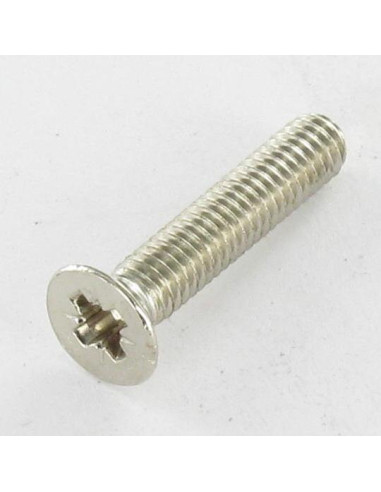 1 x Machine Screw Countersunk Head Pozi PZ1...