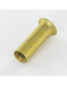 Nut Binder Pan Countersunk Head Slotted M4X12 5X16 Brass 2