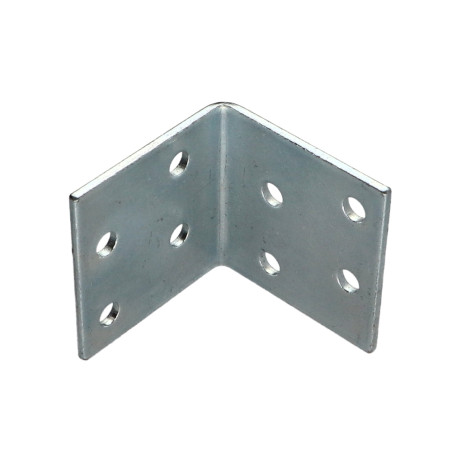 1 x Brackets 40X40X40 Thickness 2 Zinc Plated