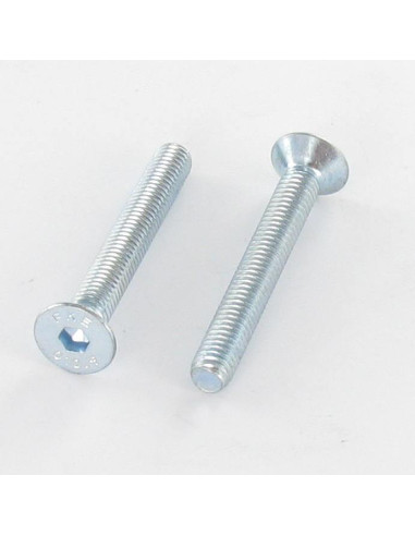 1 x Machine Screw Flat Head Hexagon Recess M4X6...