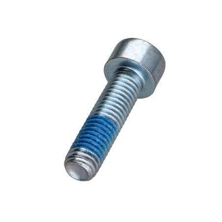 1 x Machine Screw Socket Head M8X30 Thread Length: 28 Class 8.8 Hexagon Socket 6 Zinc Plated Patch Nylon