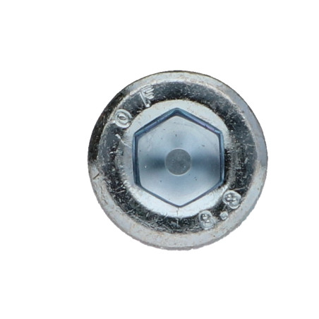 1 x Machine Screw Socket Head M8X30 Thread Length: 28 Class 8.8 Hexagon Socket 6 Zinc Plated Patch Nylon