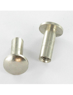 Nut Binder Pan Head M4X12 4X14 Chrome Plated Brass