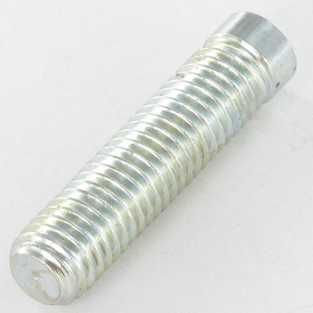 1 x Machine Screw Zinc Plated Set Screw M8X35 Thread Length: 30 Flat Point Hexagon Socket 5