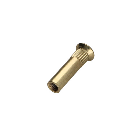 1 x Nut CONNECTED Pan Countersunk Head Knurled 5X20 M4X20 Brass Plated Steel