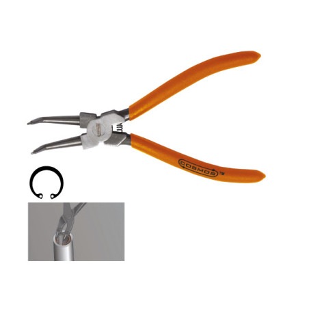 1 x Pliers Retaining Rings Internal ELBOW 45 degree Length 200