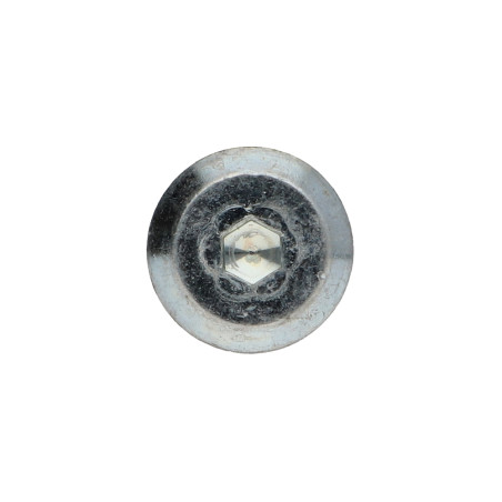 1 x Machine Screw flat Hexagon Socket 4 M6X60 Patch Nylon Zinc Plated