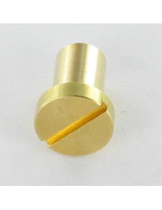 Nut Binder Pan Head Slotted 8X12 M6X11 Brass