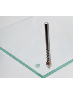 Drill bit for non-tempered glass 8X100 2