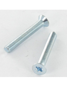 Machine Screw Countersunk Head Pozi PZ2 M5X8 Zinc Plated