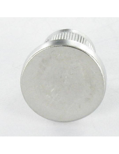 1 x Nut Binder Flat Head Knurled M5X8.5 8X9 316L