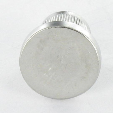 1 x Nut Binder Flat Head Knurled M5X8.5 8X9 316L