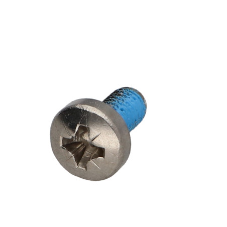 1 x Machine Screw Stainless Steel A2 wide domed head Pozi PZ3 M6X12 Patch Nylon