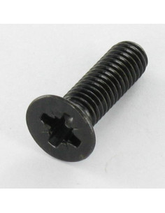 Machine Screw Countersunk Head Pozi PZ3 M6X30 Black Zinc...