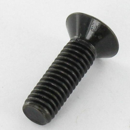 1 x Machine Screw Countersunk Head Pozi PZ2 M5X30 Black Zinc Plated