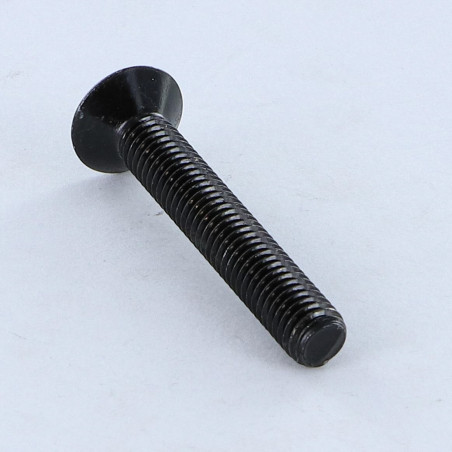 1 x Machine Screw Flat Head Hexagon Recess M10X70 Full Thread Class 10.9 Hexagon Socket 6 Steel